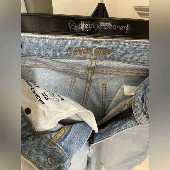 Classic Blue Flared Women's Jeans - Picture 12 of 15